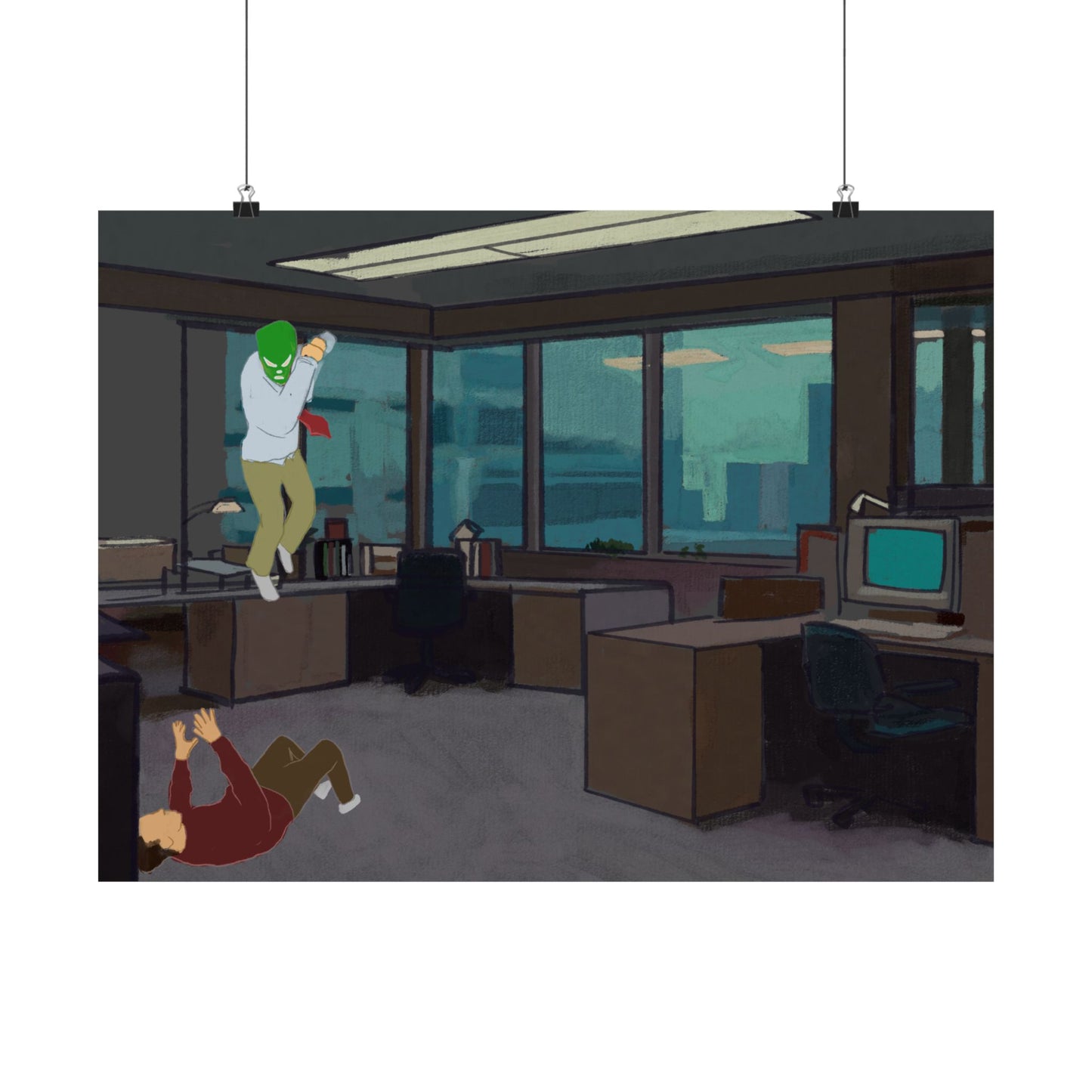 Misplaced Sports - Office Wrestling