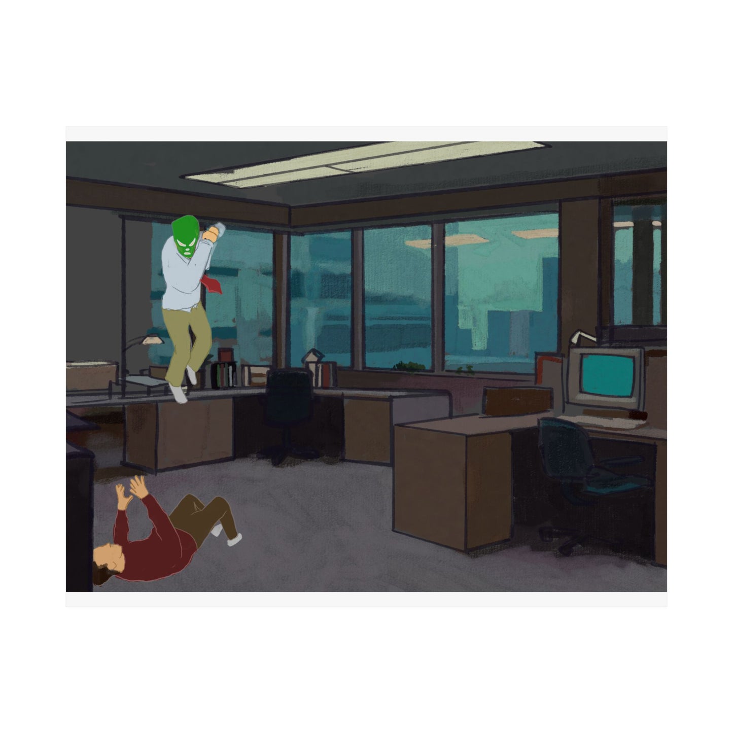 Misplaced Sports - Office Wrestling